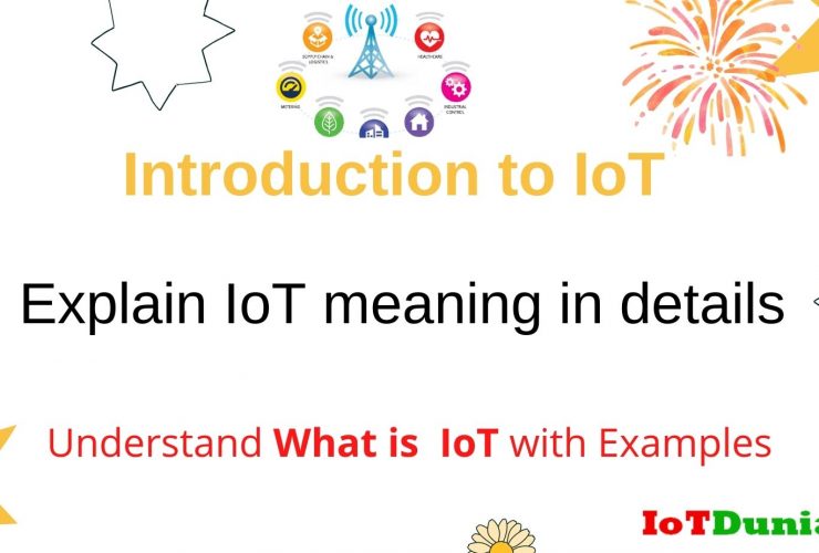 Introduction to IoT and IoT meaning - what is IoT