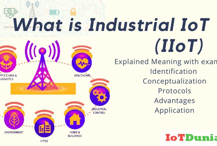 What is Industrial IoT IIoT meaning Internet of things