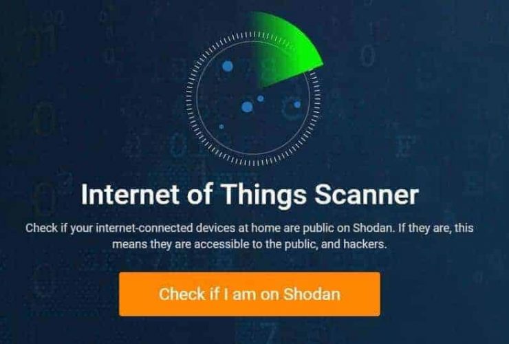 IoT scanner for DoS cyber attack prevention