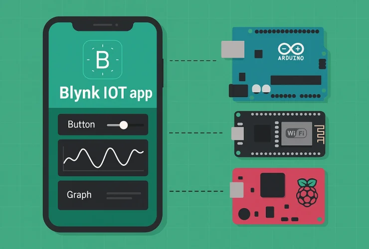 build your IoT Project with Blynk IoT app
