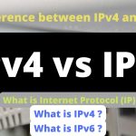 Difference between IPv4 and Ipv6 IPv4 vs IPv6