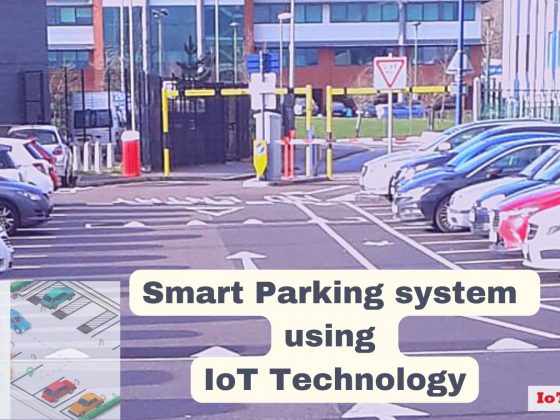 smart parking system using IoT