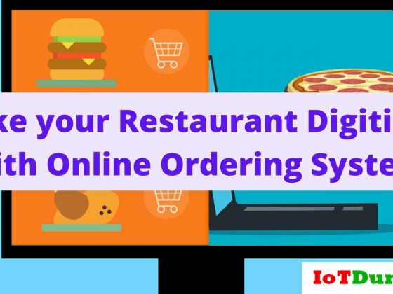 Restaurant Digitization with Online Ordering System