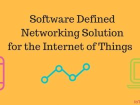 SDN -Software Defined Networking Solution for the Internet of Things