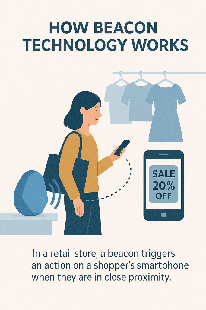 beacon technology working how beacons work