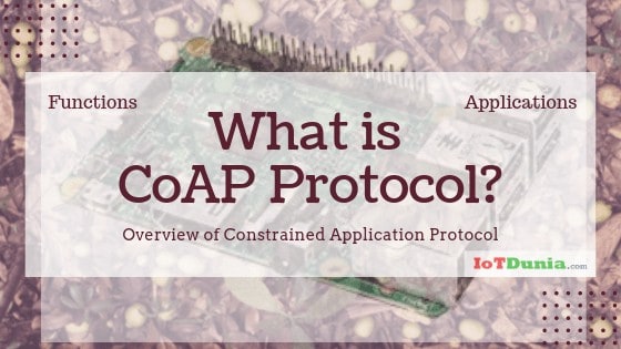 CoAP Protocol Overview of Constrained Application Protocol iot