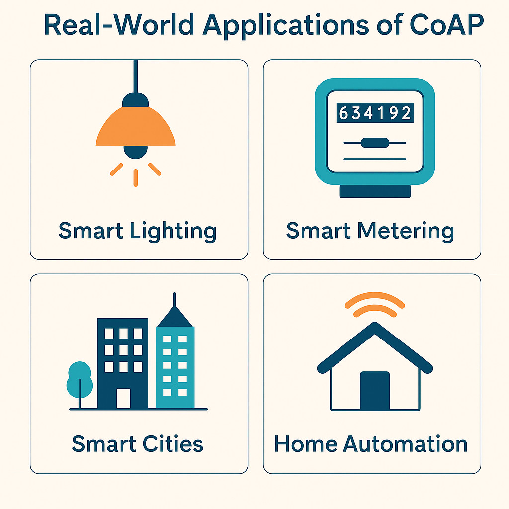 real world applications of COAP protocol