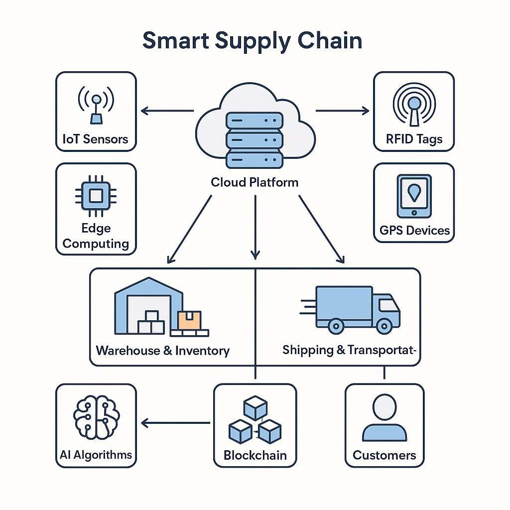 what is smart supply chain iot