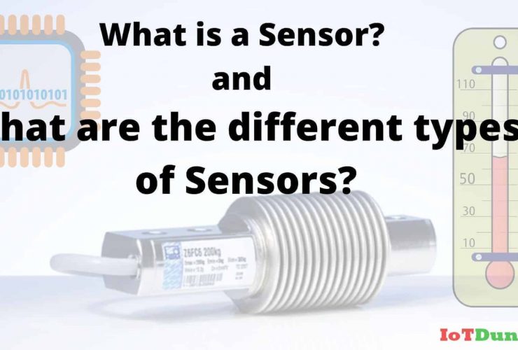 Different types of sensors