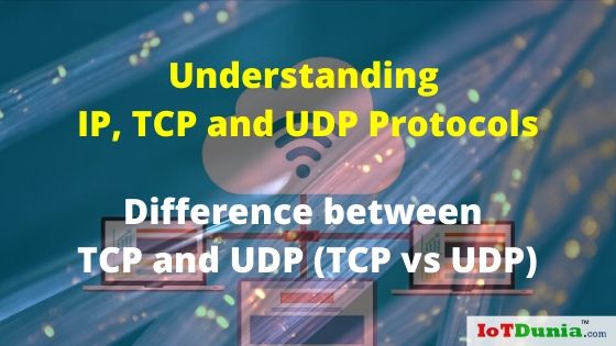Difference TCP and UDP tcp vs udp