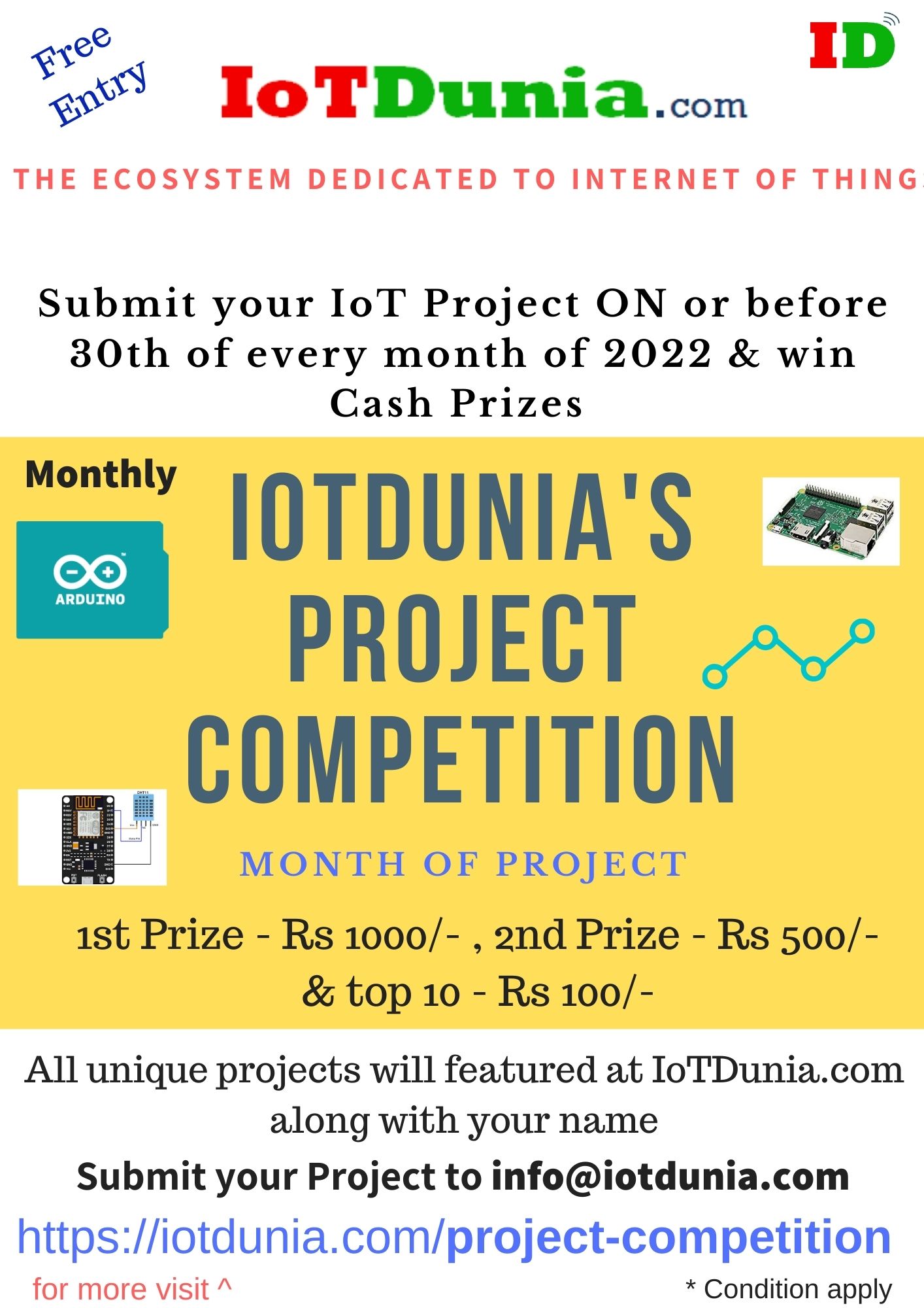 IoT Project Competition engineering project submission