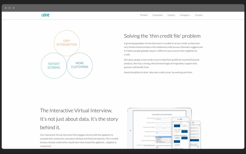 Aire Artificial Intelligence in Financial Industry