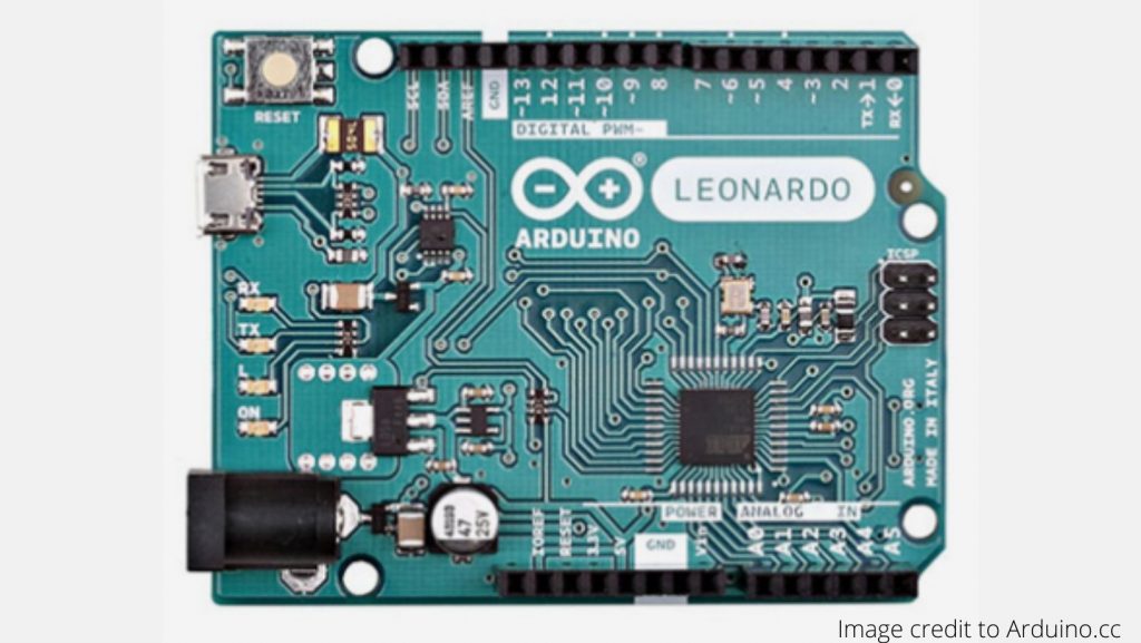 Arduino Leonardo specifications board with built in USB communications