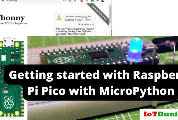 Getting started with Raspberry Pi Pico with MicroPython