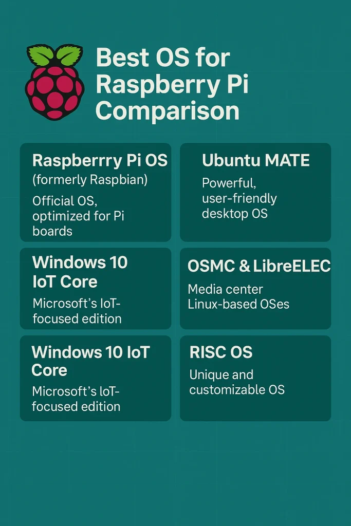 raspberry pi OS comparison