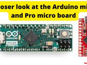 Arduino Micro and Pro micro board
