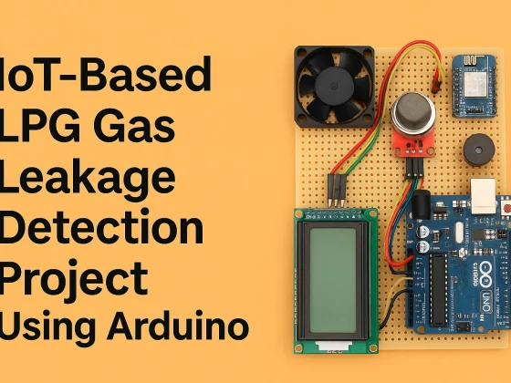LPG Gas Leakage Detection project using Arduino