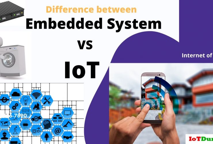 difference between Embedded System and IoT vs