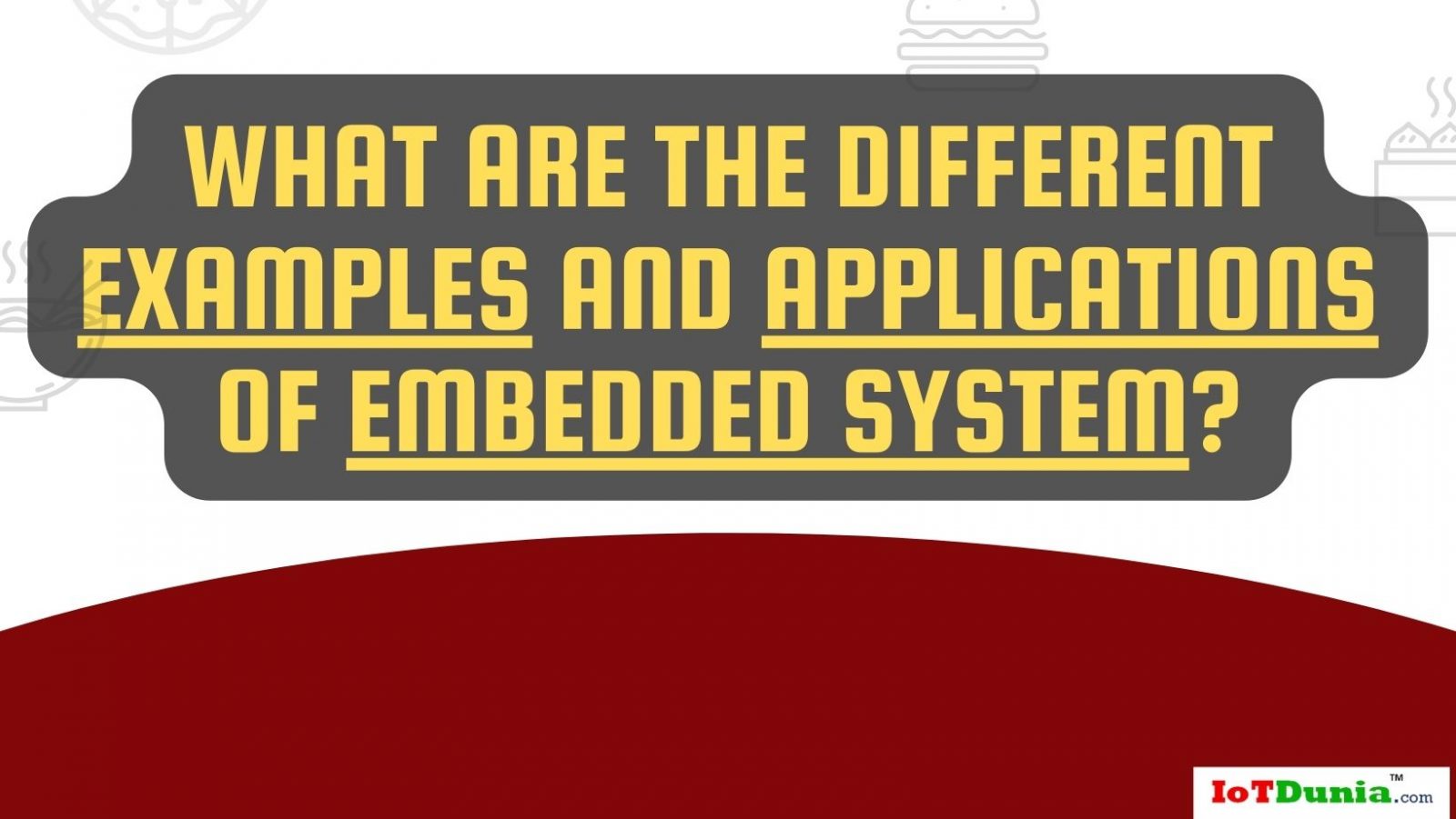 embedded system applications