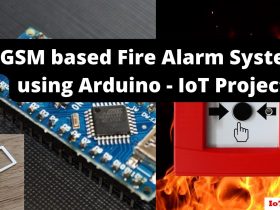 GSM based fire alarm system using Arduino iot project