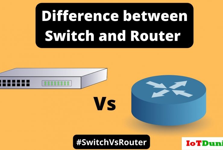 Difference between switch and router - Switch vs Router