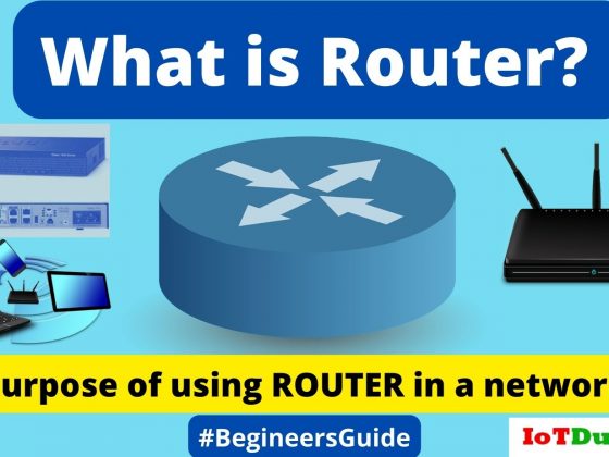 What is router network ? purpose of using router