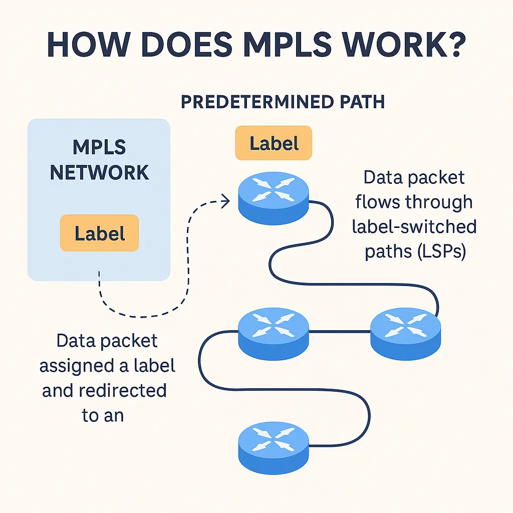 how does MPLS work