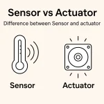 Difference between sensor and actuator Sensor vs Actuator
