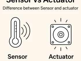 Difference between sensor and actuator Sensor vs Actuator