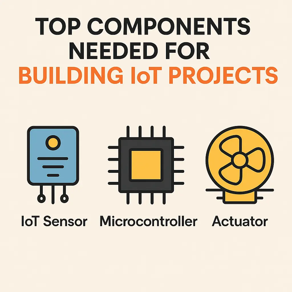 Top Components of ioT for Building iot projects