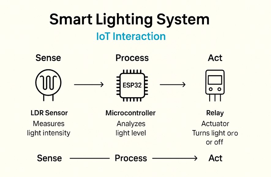 iot components smart lighting