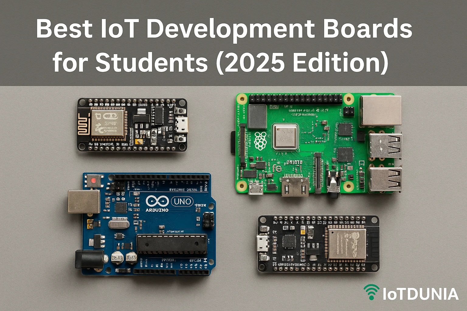 best iot development boards for students in 2025