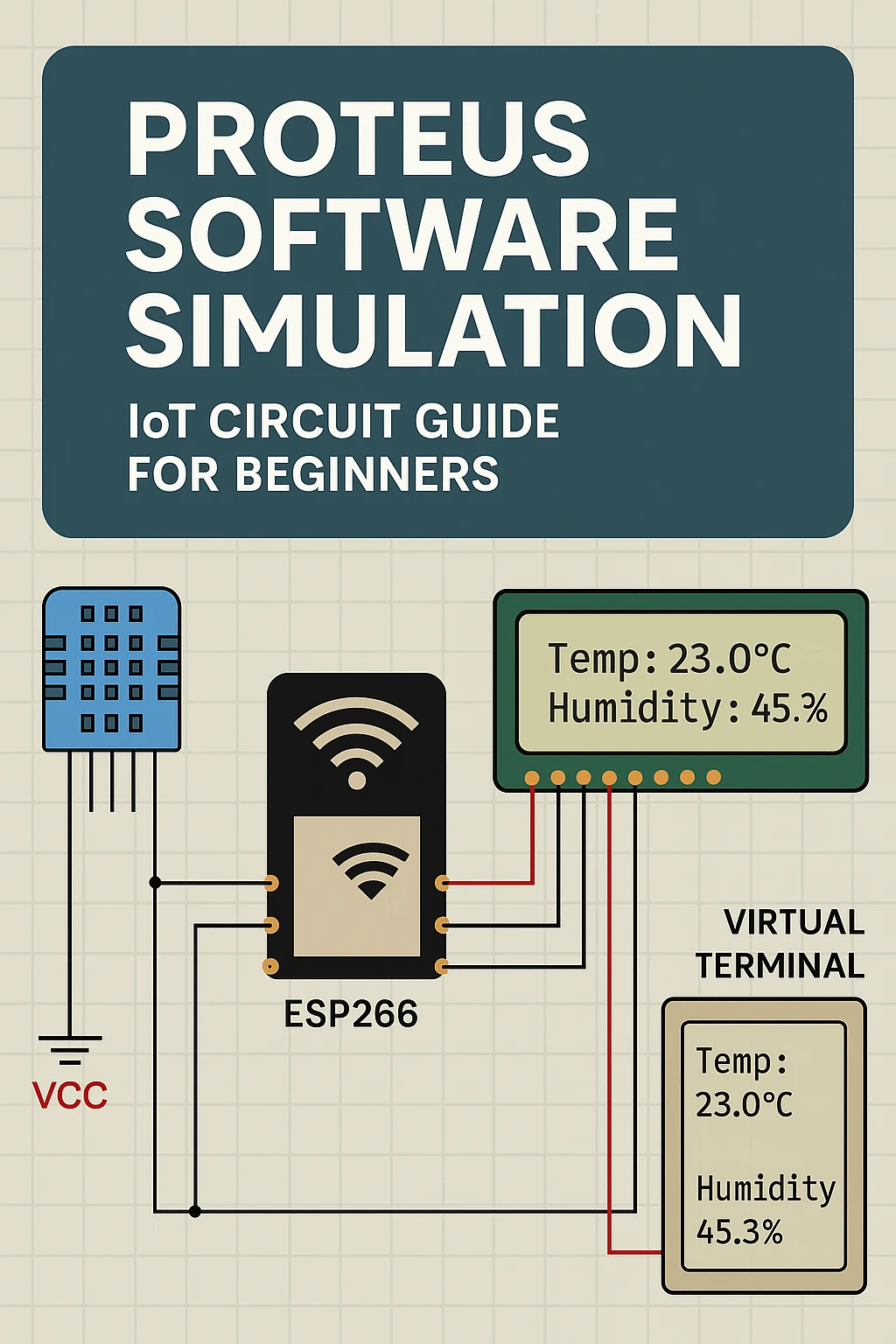 proteus software simulation for iot projects