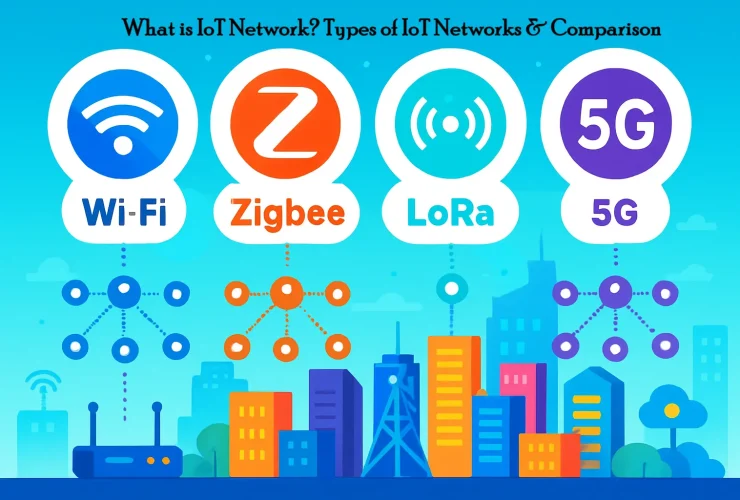 What is IoT network Types of IoT networks