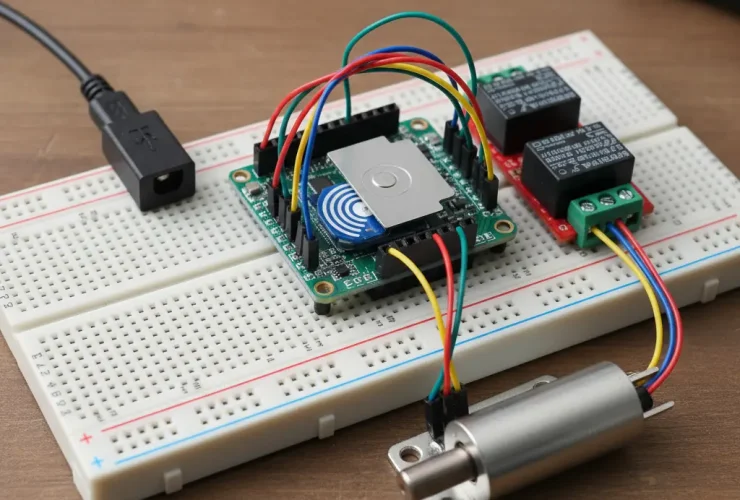 Build smart door lock using ESP32 and RFID